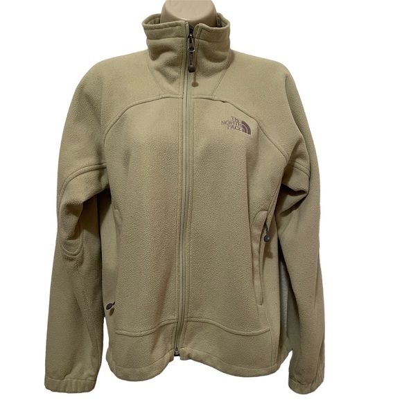The North Face Full Zip Fleece Green Jacket Women’s Size Small - Picture 1 of 10